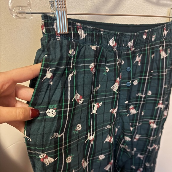 VS Green Pajama Pants - Picture 3 of 6